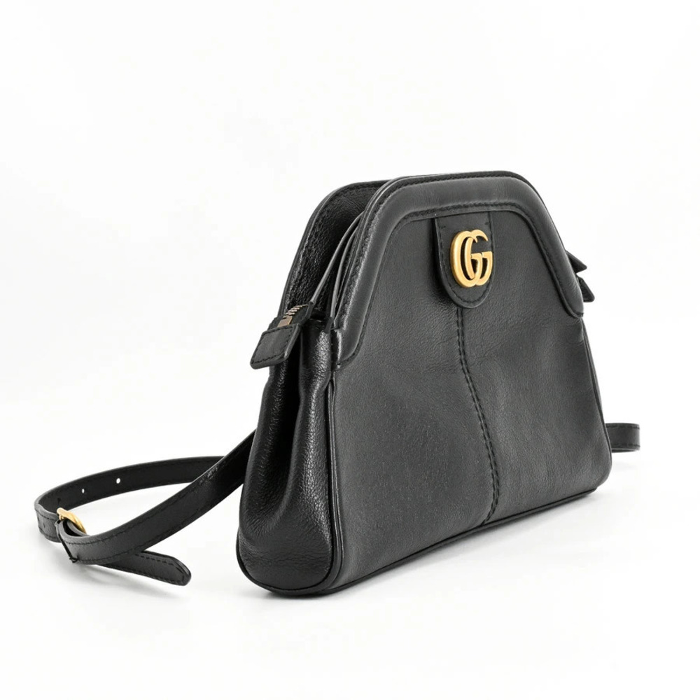 Gucci Rebelle Shoulder Bag Black - Picture 2 of 8